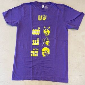AMERICAN APPAREL UW University of Washington Huskies vs Duke Basketball t-shirt‎